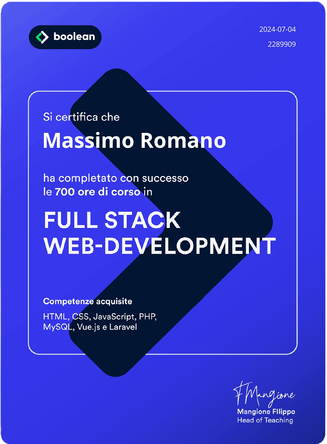 Master Full Stack Developer